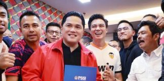Unggul 64 Suara Erick Thohir Jadi Ketua Umum PSSI