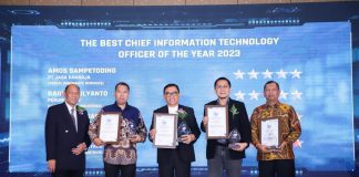 Buah Inovasi Digital Jasa Raharja Raih Tiga Penghargaan di Ajang Digitech Award 2023