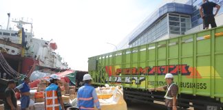 Jaga Kelancaran Oprasional, Pelindo Evakuasi Cepat Truk Terguling di Tanjung Perak