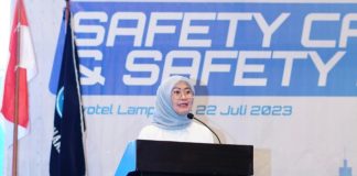 Edukasi Budaya Selamat Berlalu Lintas Jasa Raharja Gelar Safety Campaign dan Safety Riding di Lampung