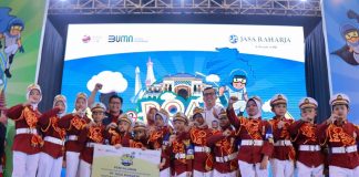 Sentuh Anak-anak Jasa Raharja Didik Etika Berlalu Lintas Sejak Dini