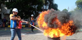 Pelindo Regional 3 Lombakan Kepiawean Mainkan Apar