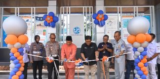 Jasa Raharja Hibahkan Satu Unit Halte ke Pemkot Batam