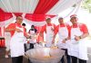 1000 Porsi Masakan Gratis Pelindo Regional 3 Sajian HUT RI 78 Untuk Warga