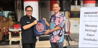 Sambut 66 Tahun Eksis Meratus Bagi 500 Sembako Untuk Warga Surabaya