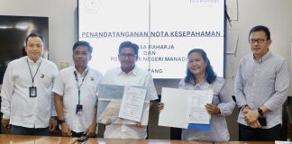 Preventif Tanggulangi Laka Lantas, Jasa Raharja dan Politeknik Negeri Manado Teken MoU