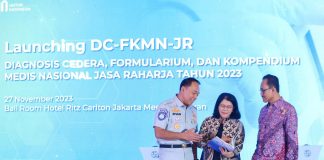 Jasa Raharja Launching Panduan Perawatan Korban Laka Lantas