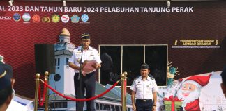 KSOP Tanjung Perak Komitmen Bersama Seluruh Unsur Sukseskan Angkutan Nataru