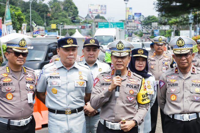 Cek PAM Nataru, Jasa Raharja dan Korlantas Polri Tinjau Jalur Puncak Bogor