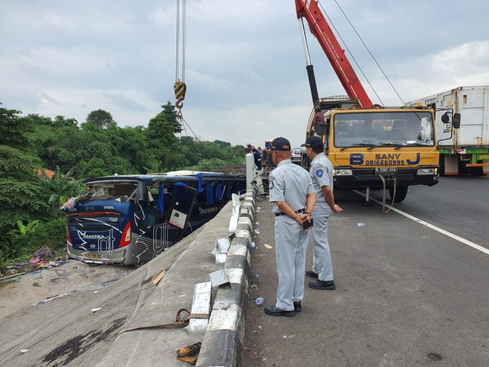 Seluruh Korban Bus PO Shantika Dijamin Jasa Raharja  