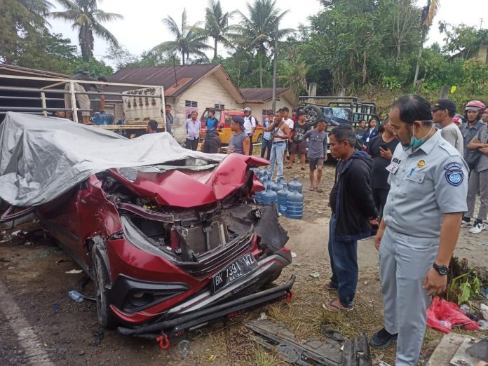 Korban Kecelakaan Truk Galon Simalungun Terjamin Santunan Jasa Raharja