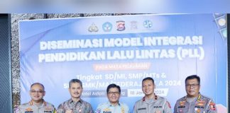 Jasa Raharja dan Korlantas Polri Gelar Diseminasi Model Integrasi Pendidikan Lalin Guru di Banten Jasa Raharja dan Korlantas Polri Gelar Diseminasi Model Integrasi Pendidikan Lalin Guru di Banten