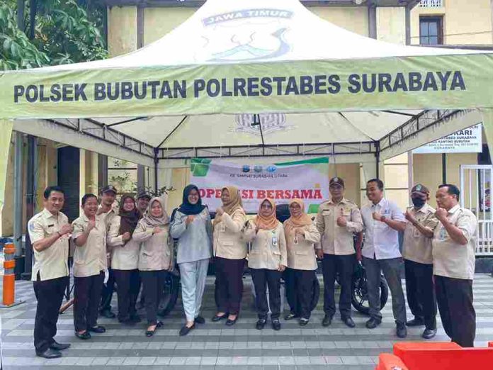 Operasi Gabungan Samsat Surabaya Utara Tingkatkan Kesadaran Masyarakat Akan Pajak