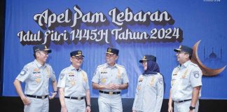 Pastikan Kesiapan Seluruh Personel, Dirut Jasa Raharja Pimpin Apel Pengamanan Mudik Lebaran 1445 H Pastikan Kesiapan Seluruh Personel, Dirut Jasa Raharja Pimpin Apel Pengamanan Mudik Lebaran 1445 H