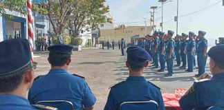 Sesditjen Bersama Seluruh UPT Hubla se-Jatim dan Jateng Gelar Upacara Peringatan Hari Lahir Pancasila di Tanjung Perak Sesditjen Bersama Seluruh UPT Hubla se-Jatim dan Jateng Gelar Upacara Peringatan Hari Lahir Pancasila