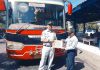 Jasa Raharja Perwakilan Pamekasan Pasang Sticker Imbauan Keselamatan di Terminal Trunojoyo Sampang Jasa Raharja Perwakilan Pamekasan Pasang Sticker Imbauan Keselamatan di Terminal Trunojoyo Sampang