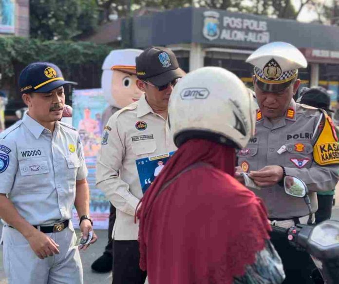 Sinergi Kepatuhan, Imbau Masyarakat Kota Madiun Jadi Warga Patuh Berkendara dan Pajak