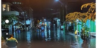 Hujan Lebat, Pagesangan Tergenang Karang Pule Terendam Air Hingga 1 Meter Hujan Lebat, Pagesangan Tergenang Karang Pule Terendam Air Hingga 1 Meter