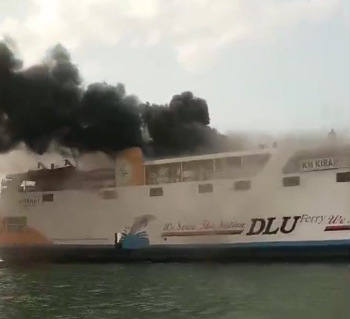 KM Kirana I Alami Kebakaran Saat Floating Repair di Tanjung Emas KM Kirana I Alami Kebakaran Saat Floating Repair di Tanjung Emas