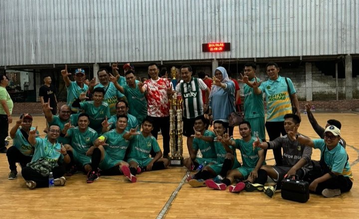 Group Merah-Putih Adu Gares di Laga Pembuka Pekan Olahraga Harhubnas 2024 UPT Hubla Korwil Jatim