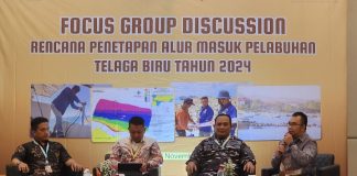 Gelar FGD Penetapan Alur Telaga Biru Disnav Tanjung Perak Berharap Dukungan Semua Pihak Gelar FGD Penetapan Alur Telaga Biru Disnav Tanjung Perak Berharap Dukungan Semua Pihak