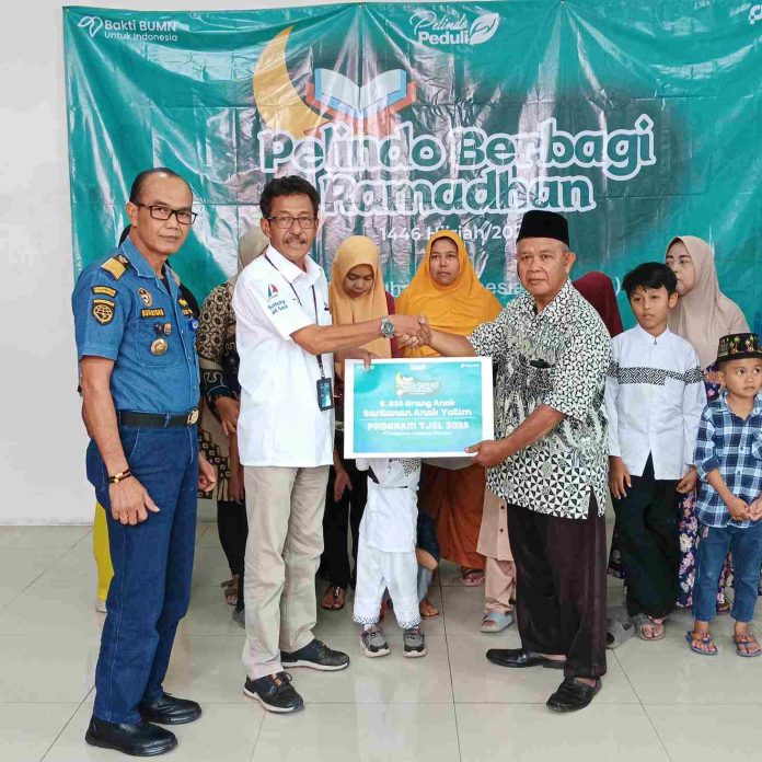 Maknai Bulan Ramadham Pelindo Sub Regional Jawa Makin Gencar Berbagi