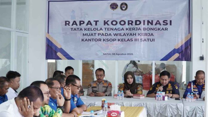 KSOP Satui Buka Ruang Dialog, Apresiasi Aksi Damai TKBM KSOP Satui Buka Ruang Dialog, Apresiasi Aksi Damai TKBM