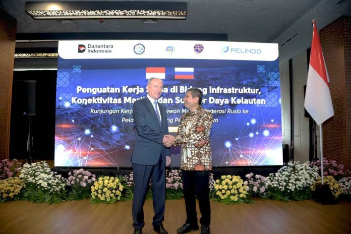 Kunjungan Delegasi Federasi Rusia di Tanjung Perak Buka Peluang Kerja Sama Baru Dengan Pelindo Kunjungan Delegasi Federasi Rusia di Tanjung Perak Buka Peluang Kerja Sama Baru Dengan Pelindo