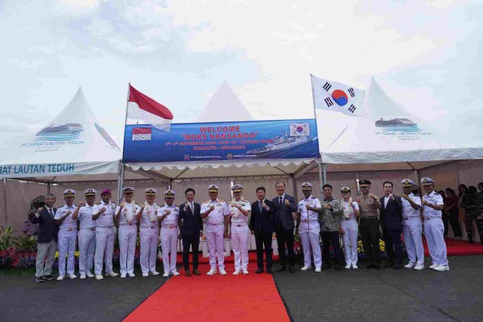 Perkuat Hubungan Kedua Negara Kapal Perang Latih Korsel Sandar di Tanjung Perak Perkuat Hubungan Kedua Negara Kapal Perang Latih Korsel Sandar di Tanjung Perak