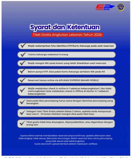 Besarnya Antusias Msyarakat Tiket Kapal Mudik Gratis Hubla Gresik- Bawean Cepat Ludes