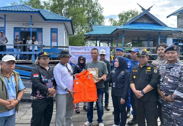 Jemput Bola KSOP Sampit Lakukan Pengukuran Serta Penerbitan E-pas Kecil Kapal