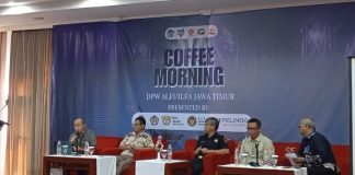DPW ALFI/ILFA Jatim Mediasi Keluhan Anggota Lewat Coffee Morning DPW ALFI/ILFA Jatim Mediasi Keluhan Anggota Lewat Coffee Morning