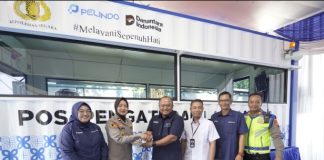 PELINDO RESMIKAN POS PANTAU LALU LINTAS DI KAWASAN PELABUHAN TANJUNG PERAK